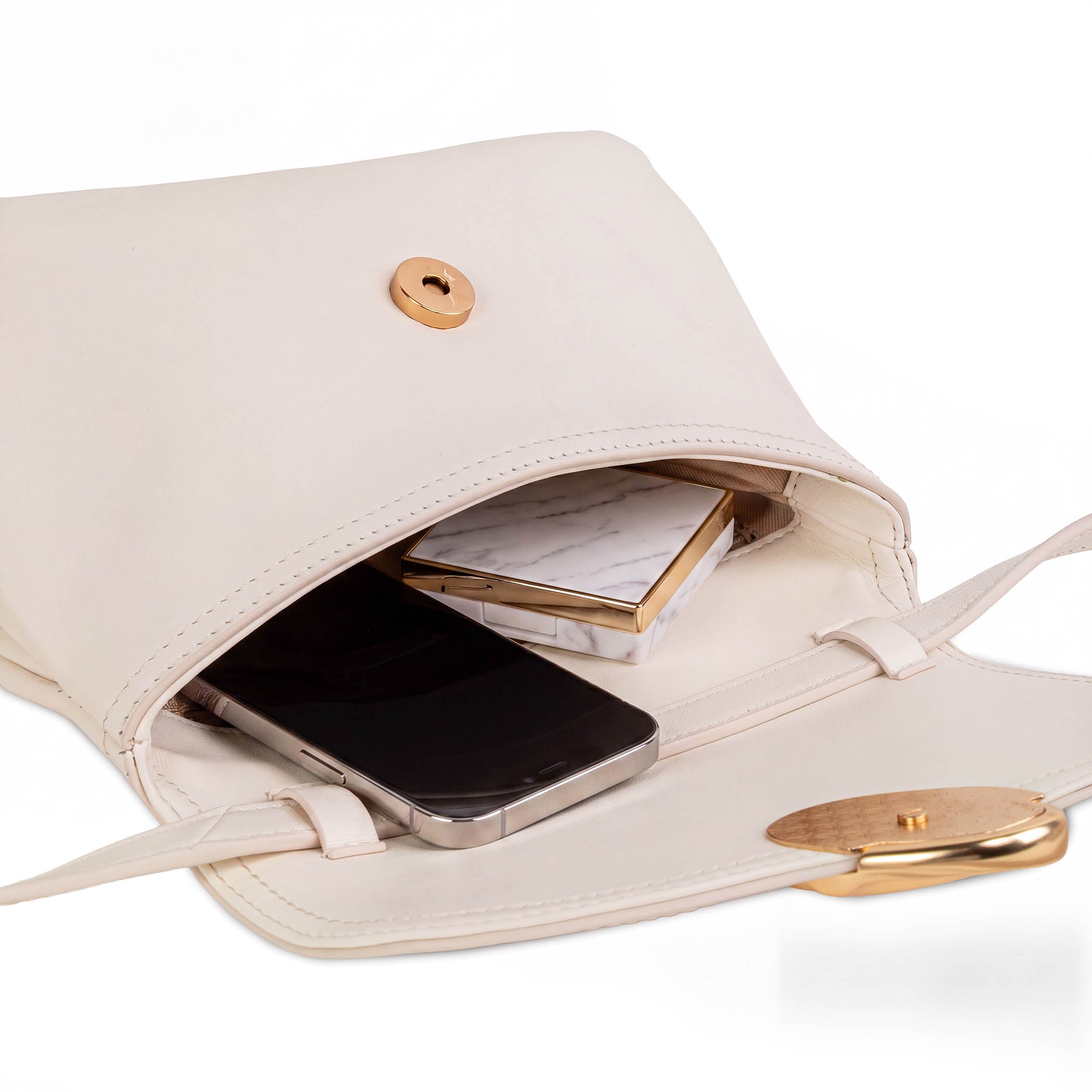 Bolsa Crossbody Bex Blanco Para Mujer