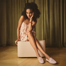 Mocasín Loraine Beige Para Mujer