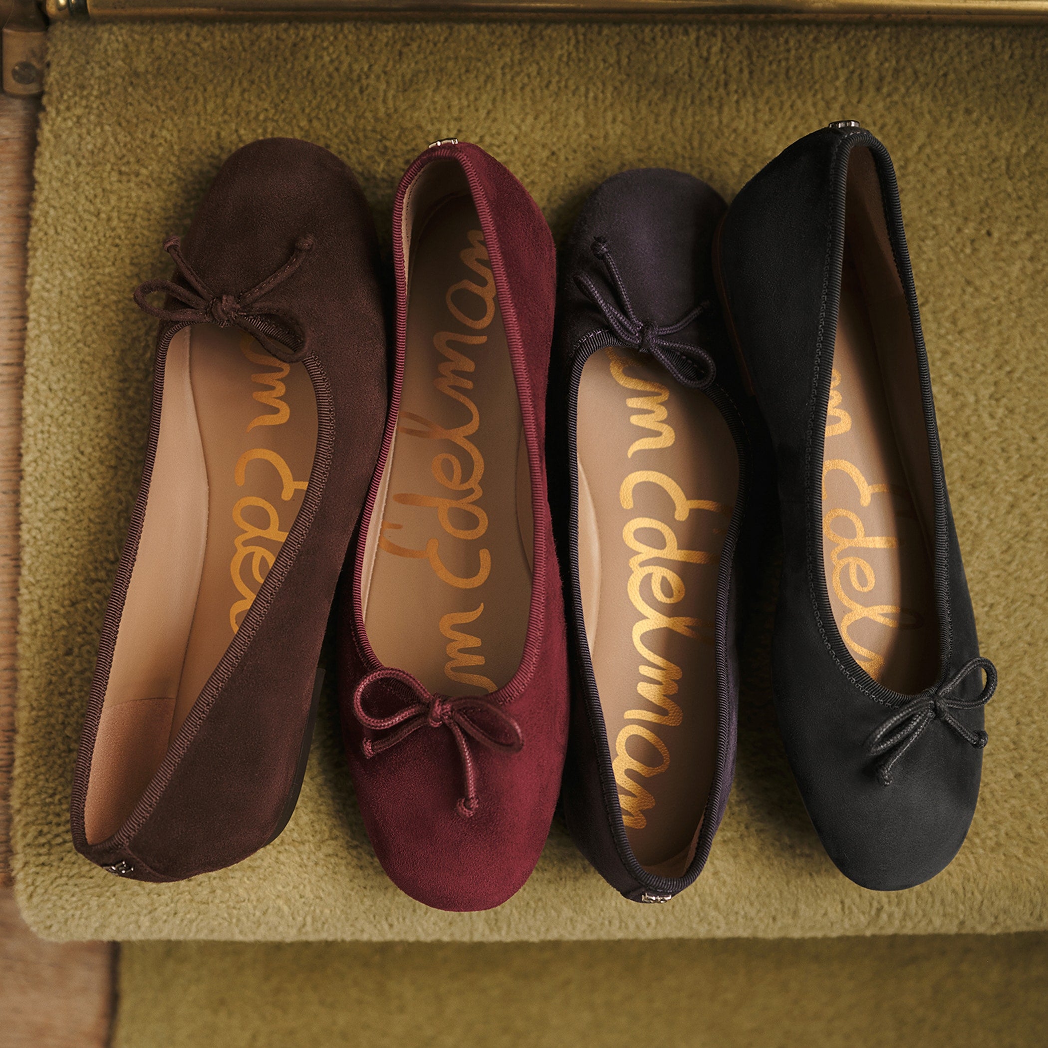 Ballerina Alie Cafe Oscuro Para Mujer